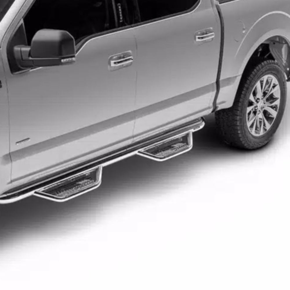 Stainless Steel Cab Length Podium Steps Tacoma (2016-2023)