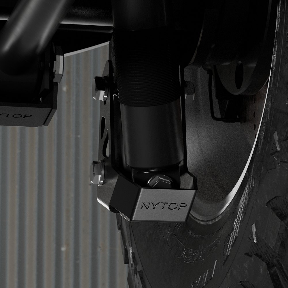 Rear Shock Mount Skid Plate 4Runner (2025+) & Tacoma (2024+) & Land Cruiser (2024)