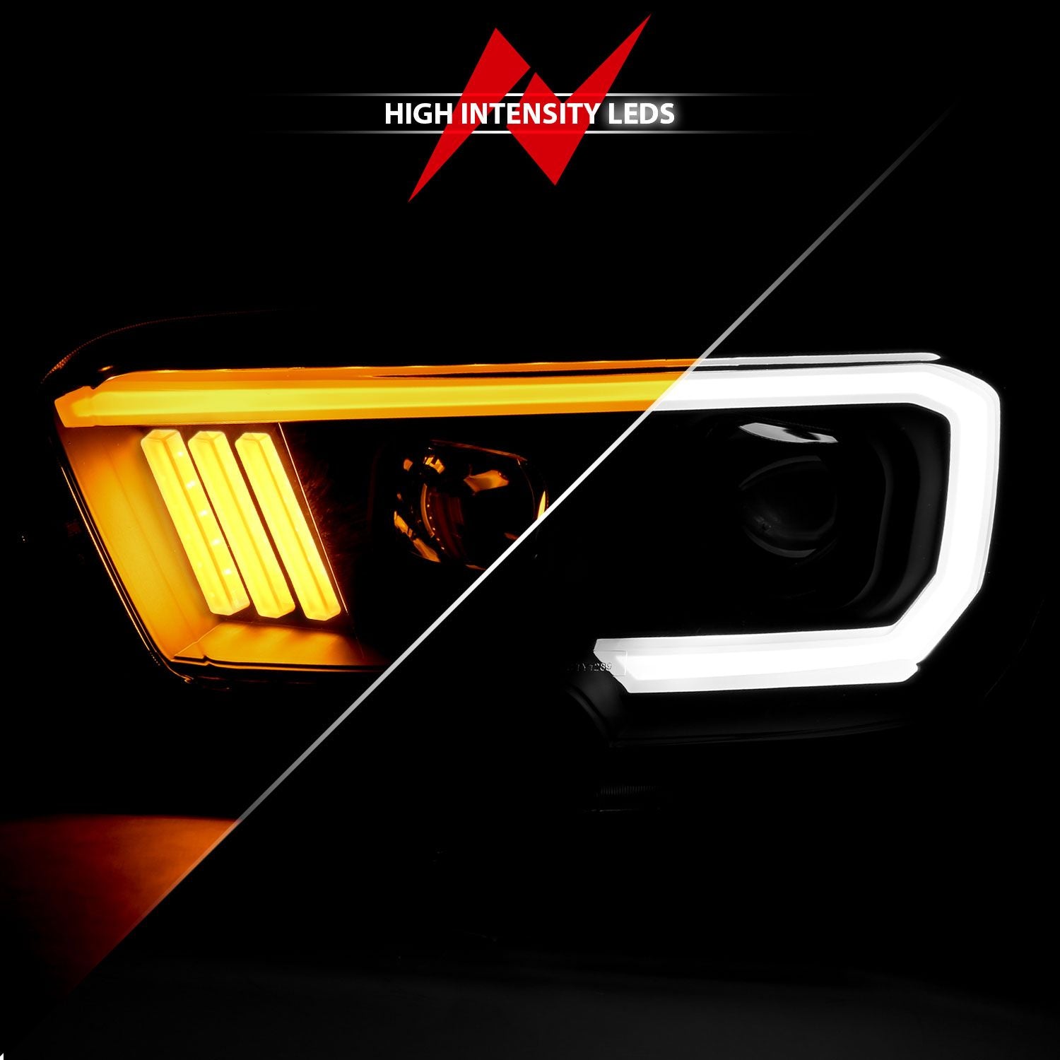 Switchback LED Plank Style Projector Headlights Tacoma (2016-2023)
