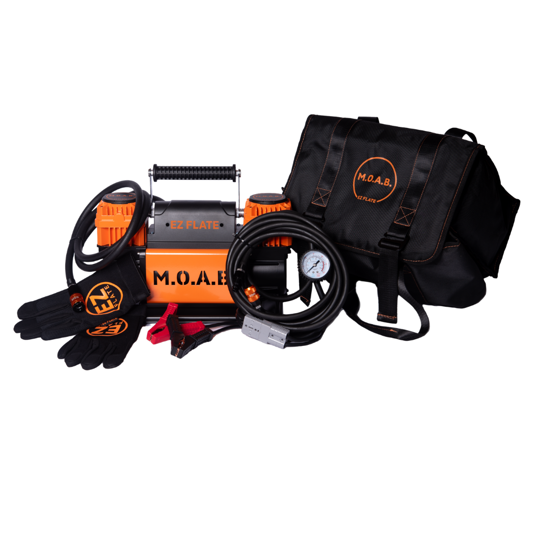 M.O.A.B. - 10.6 CFM Portable Dual Air Compressor