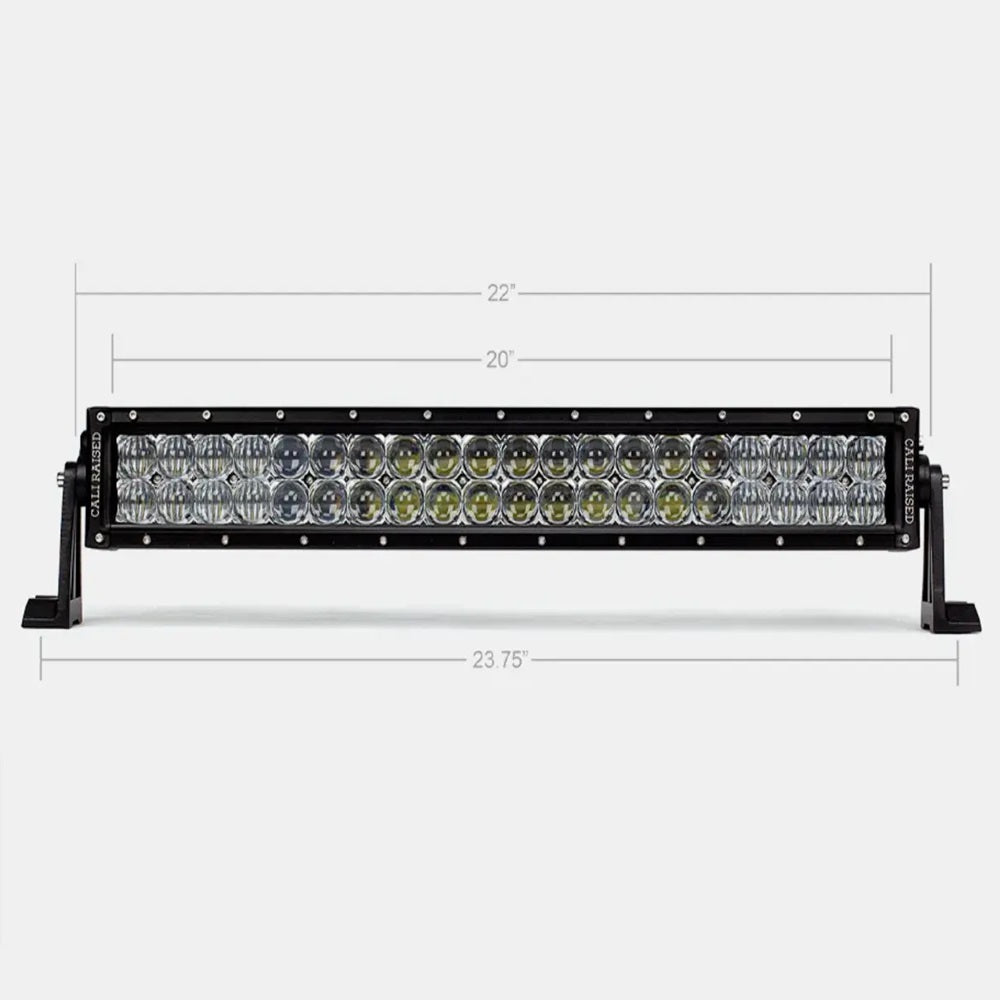 22" Dual Row 5D Optic OSRAM LED Bar