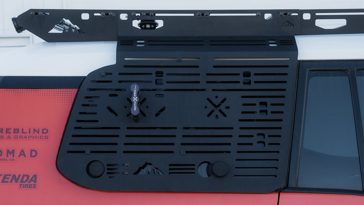 Window Panel Rotopax Mounting Kit