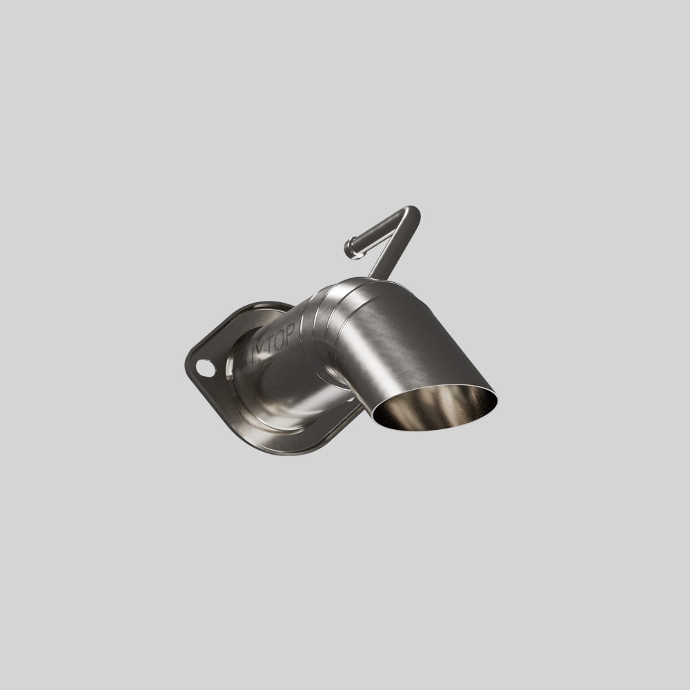 Titanium Axle Dump Exhaust Tip Tacoma (2024+)
