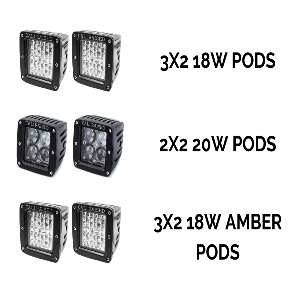 LED Fog Light Pod Kit 4Runner (2014-2024)