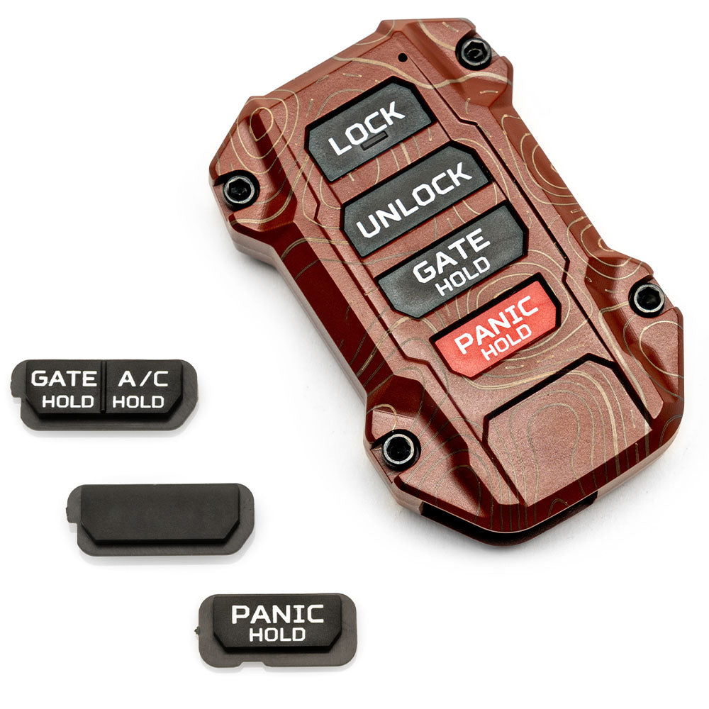 Topo Key Fob Tundra (2022+) & Tacoma (2024+) & Sequoia (2023+) & Land Cruiser (2024+) & 4Runner (2025+)
