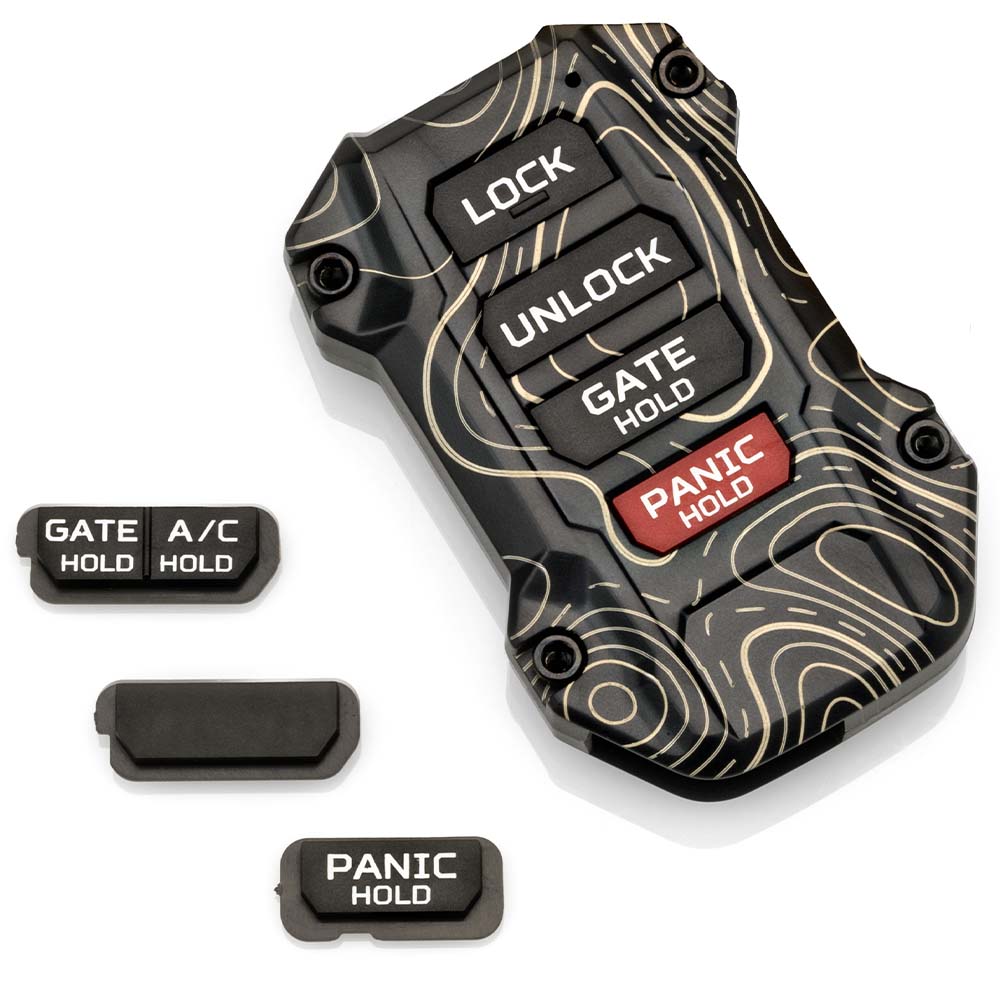 Topo Key Fob Tundra (2022+) & Tacoma (2024+) & Sequoia (2023+) & Land Cruiser (2024+) & 4Runner (2025+)
