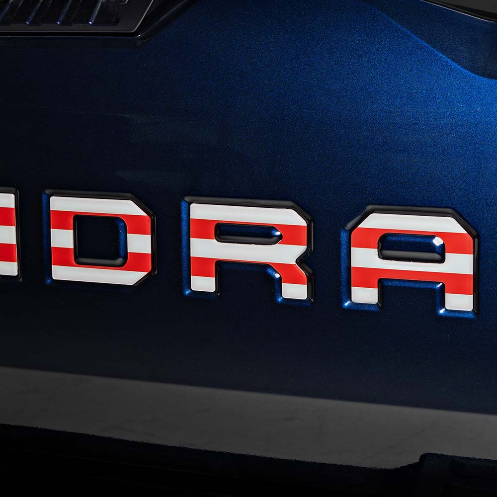 Tailgate Letter Inserts Tundra (2022+)