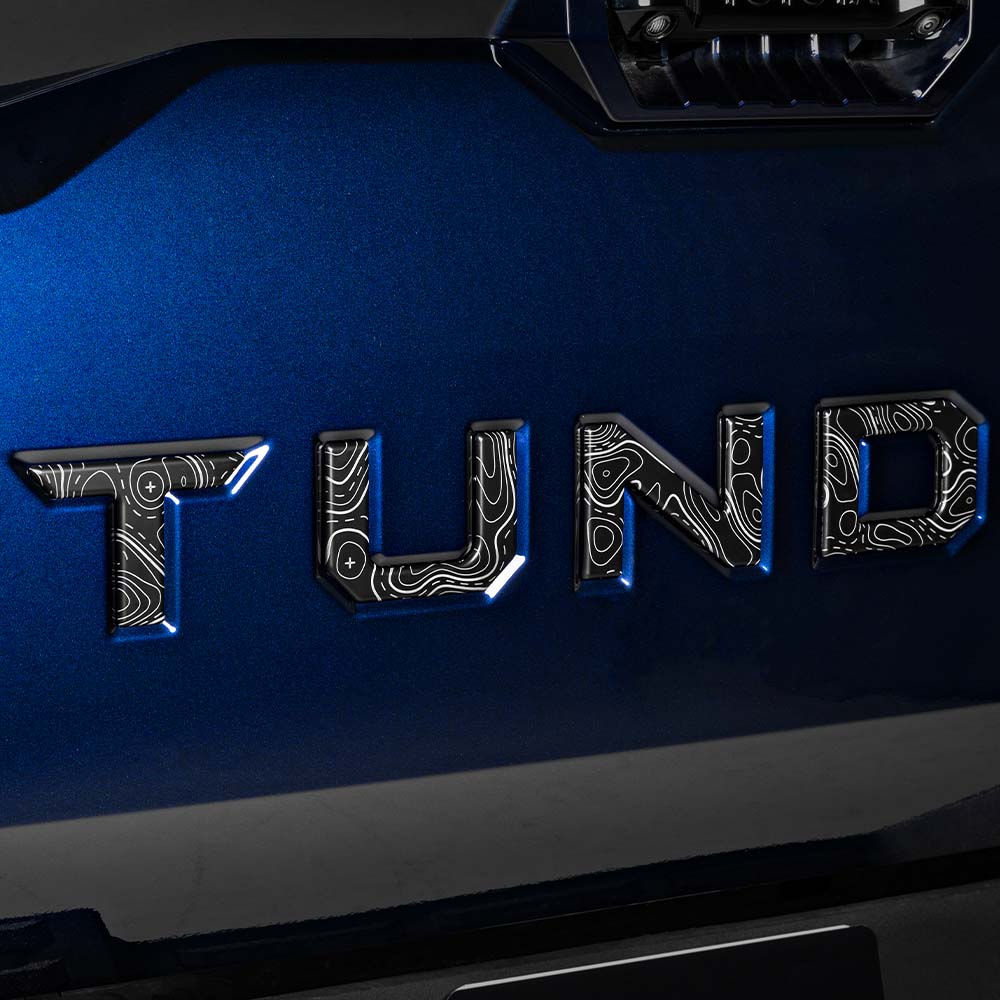 Tailgate Letter Inserts Tundra (2022+)