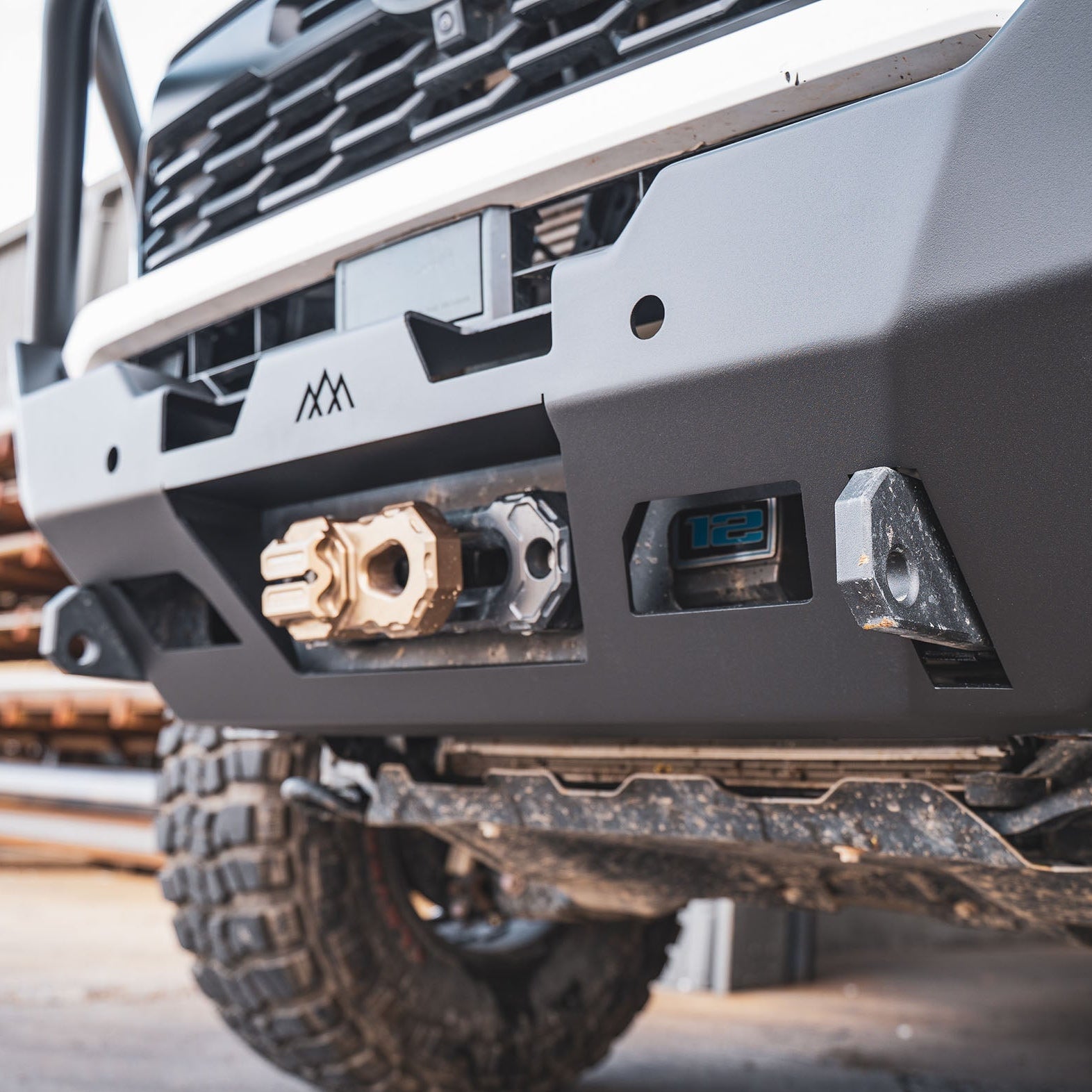 Hi-Lite Overland Front Bumper Bull Bar Tacoma (2024+)