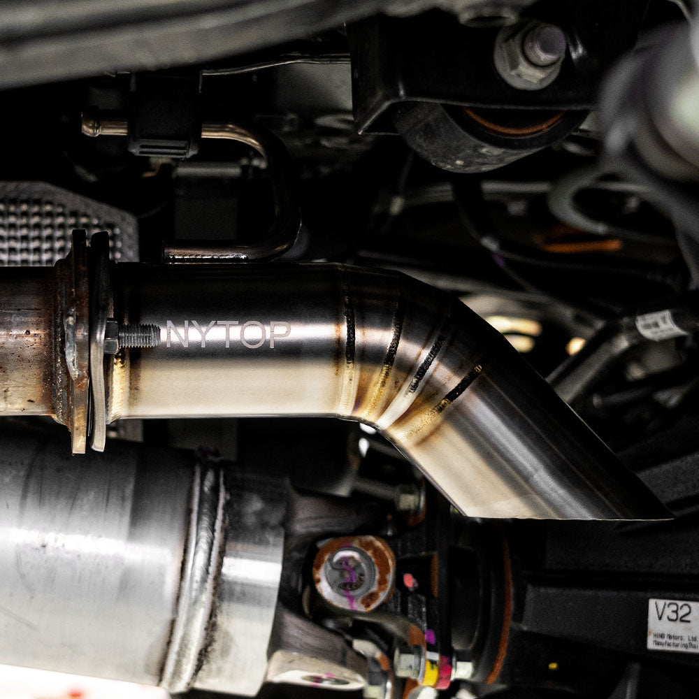 Titanium Axle Dump Exhaust Tip Tacoma (2024+)