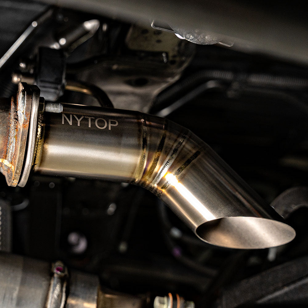 Titanium Axle Dump Exhaust Tip Tacoma (2024+)