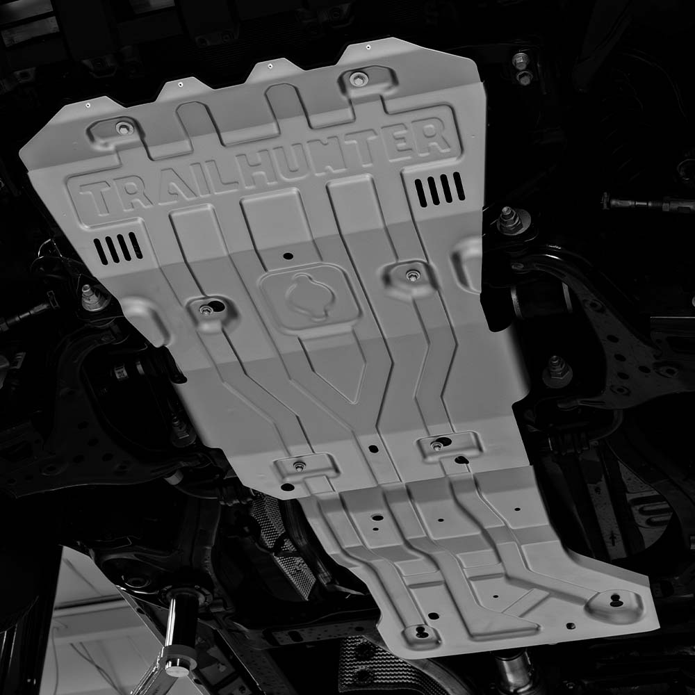 OEM Trailhunter Front + Transfer Case + Rear Differential Skid Plate Bundle Tacoma (2024+)