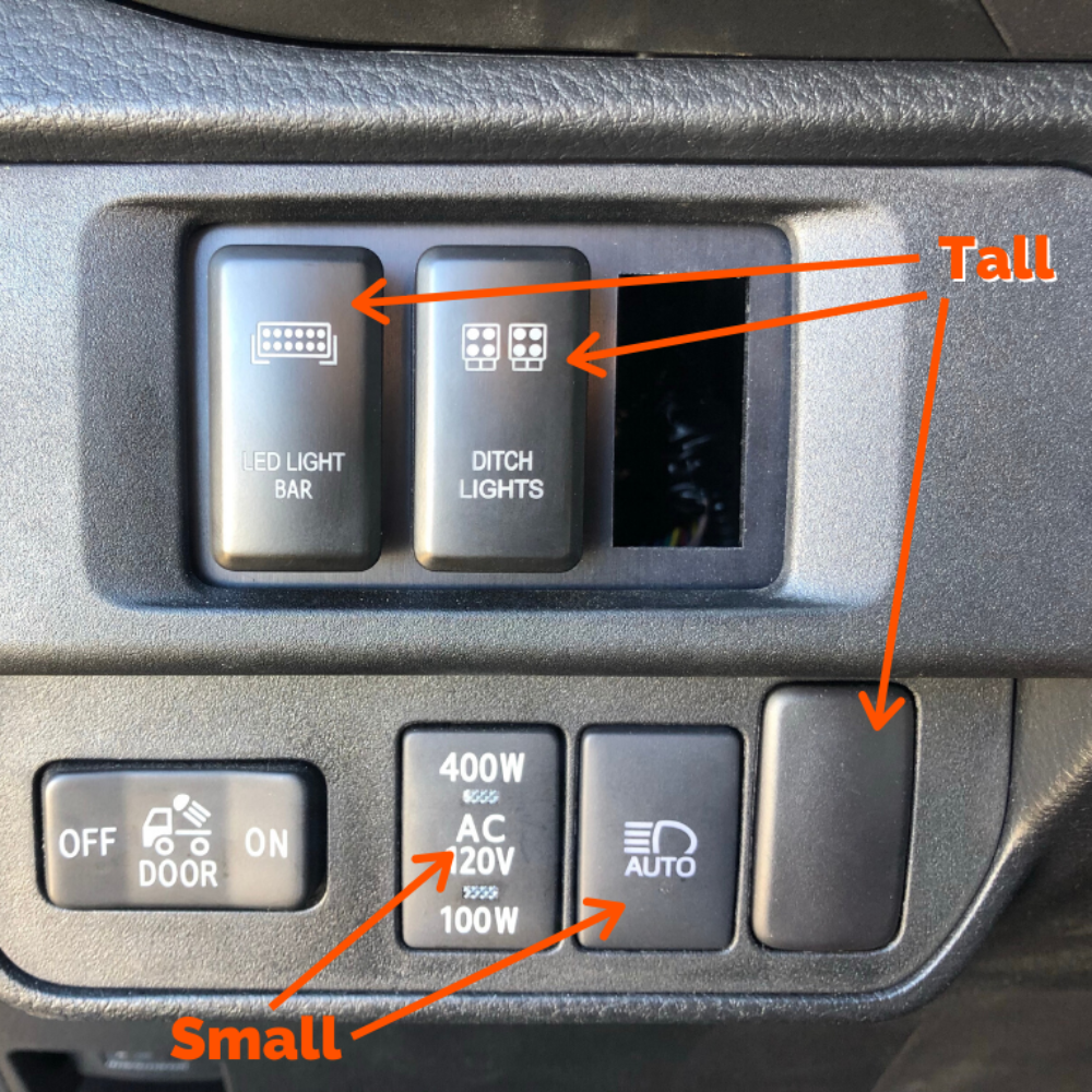 Low Profile Ditch Light Kit Tacoma (2016-2023)