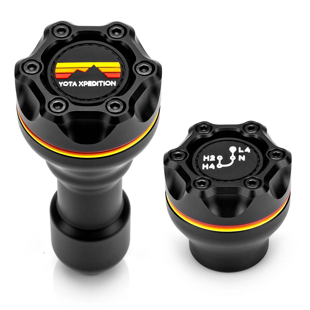 Special Edition Tri Color Ranger Transmission + Transfer Case Shift Knob Bundle - 4Runner (2010-2024)