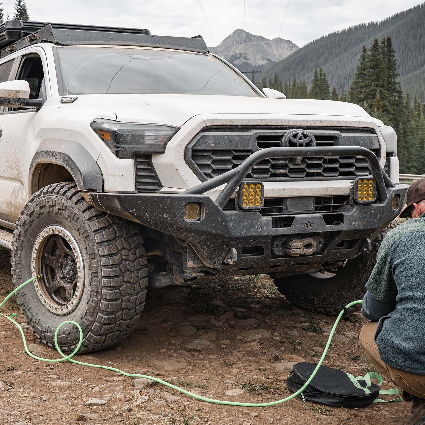 Hi-Lite Overland Front Bumper PreRunner Bull Bar Tacoma (2024+)
