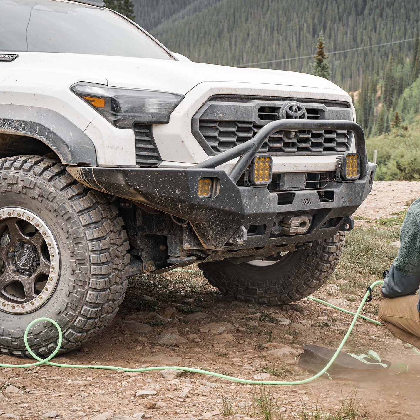 Hi-Lite Overland Front Bumper PreRunner Bull Bar Tacoma (2024+)