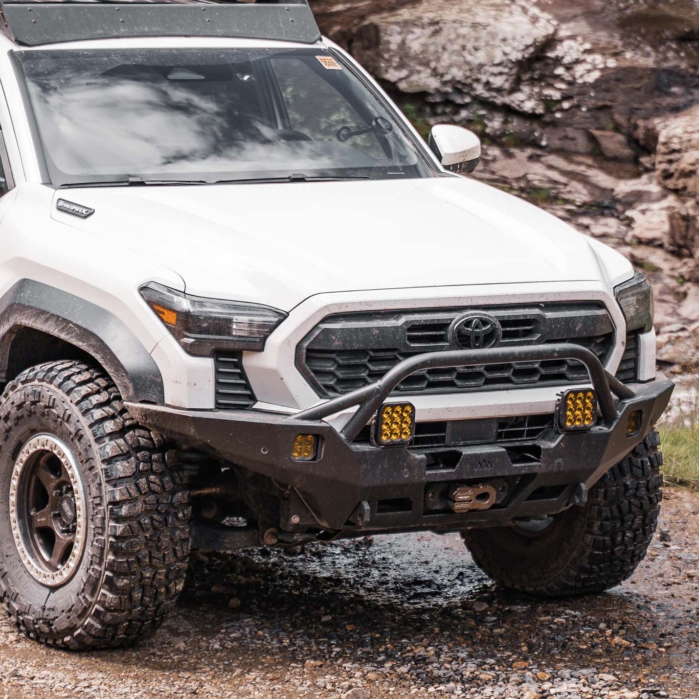 Hi-Lite Overland Front Bumper PreRunner Bull Bar Tacoma (2024+)