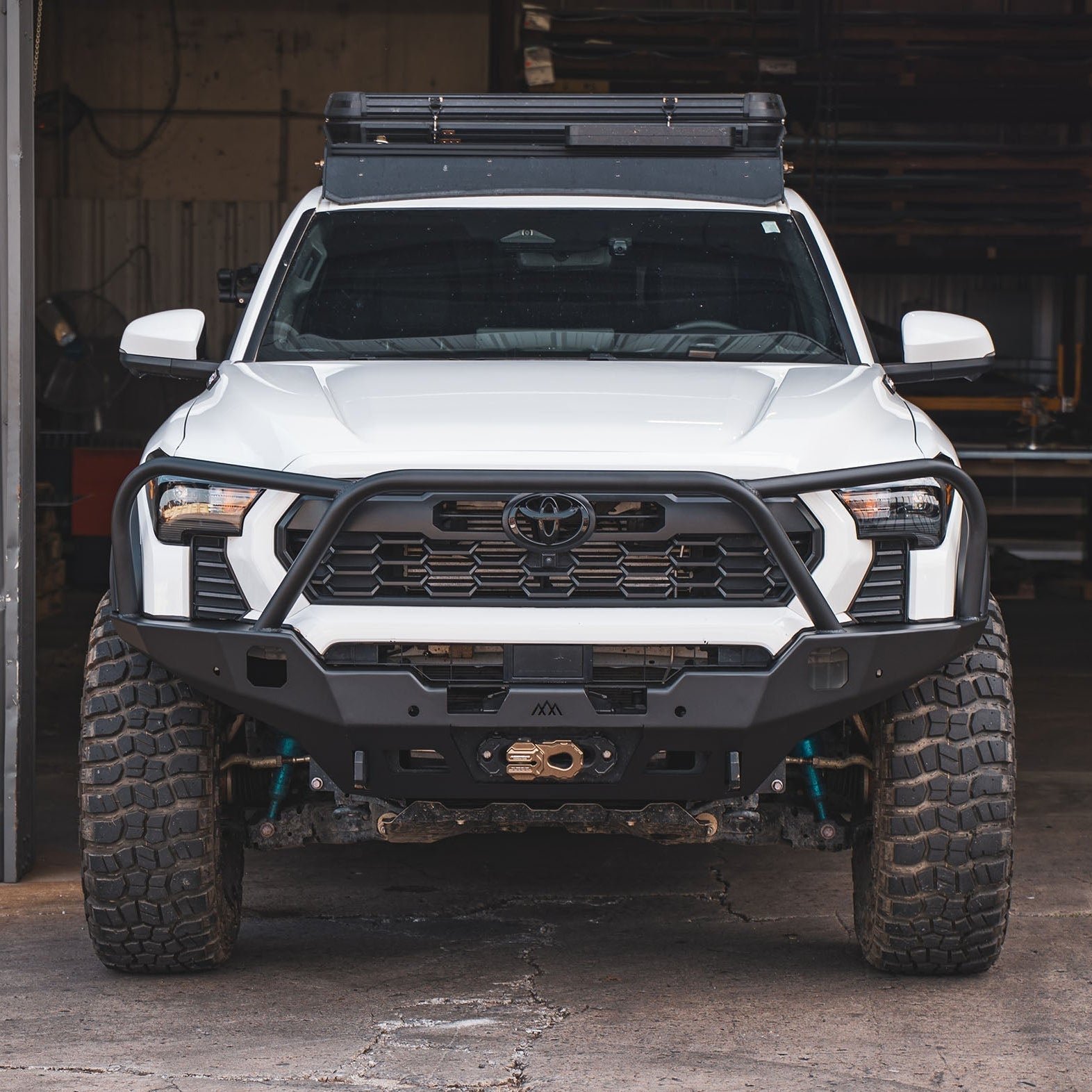 Hi-Lite Overland Front Bumper Bull Bar Tacoma (2024+)