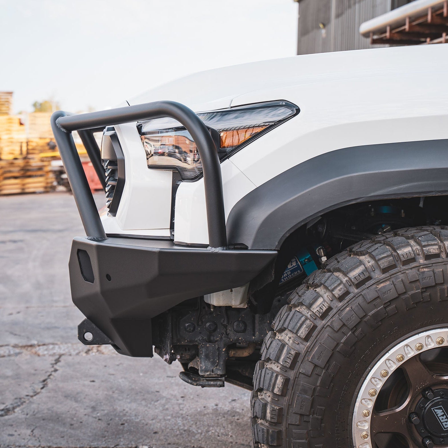 Hi-Lite Overland Front Bumper Bull Bar Tacoma (2024+)
