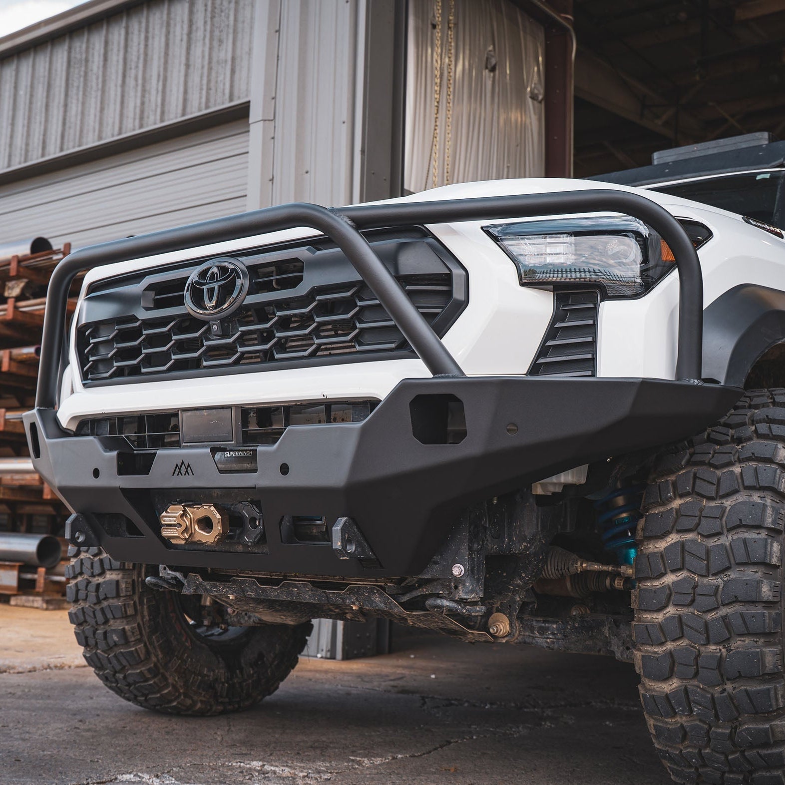 Hi-Lite Overland Front Bumper Bull Bar Tacoma (2024+)