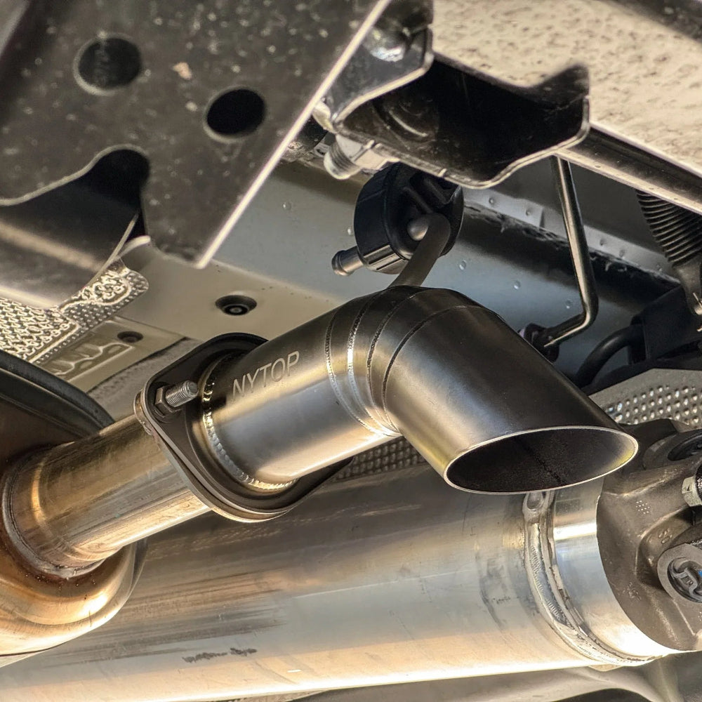 Titanium Axle Dump Exhaust Tip Tacoma (2024+)