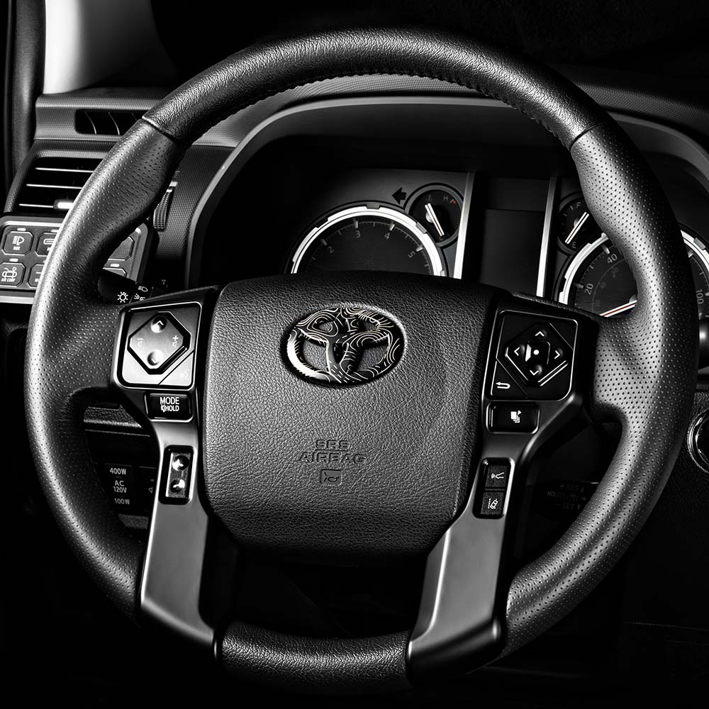 Steering Wheel Surround Overlay 4Runner (2014-2024) & Tacoma (2016-2023)