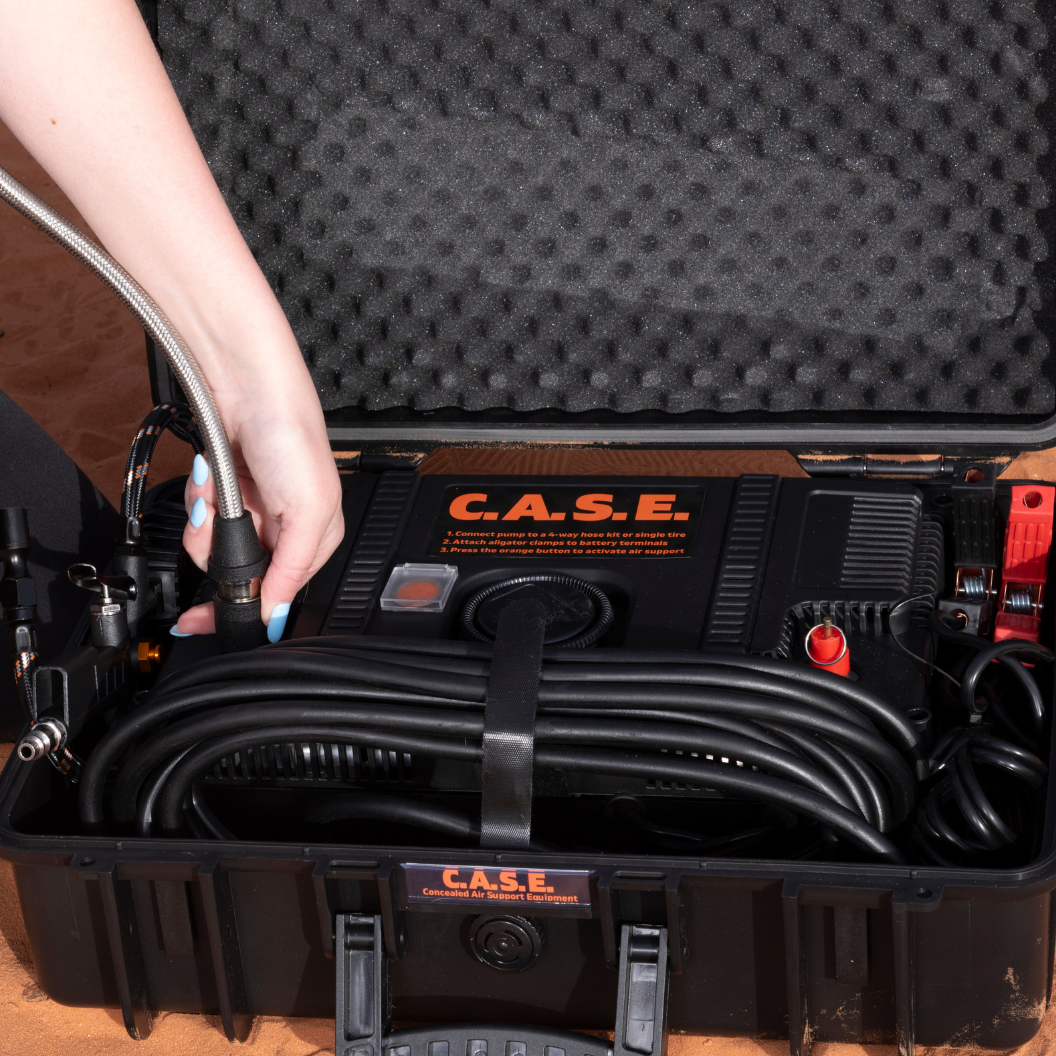 C.A.S.E. - 10.6 CFM Portable Dual Air Compressor