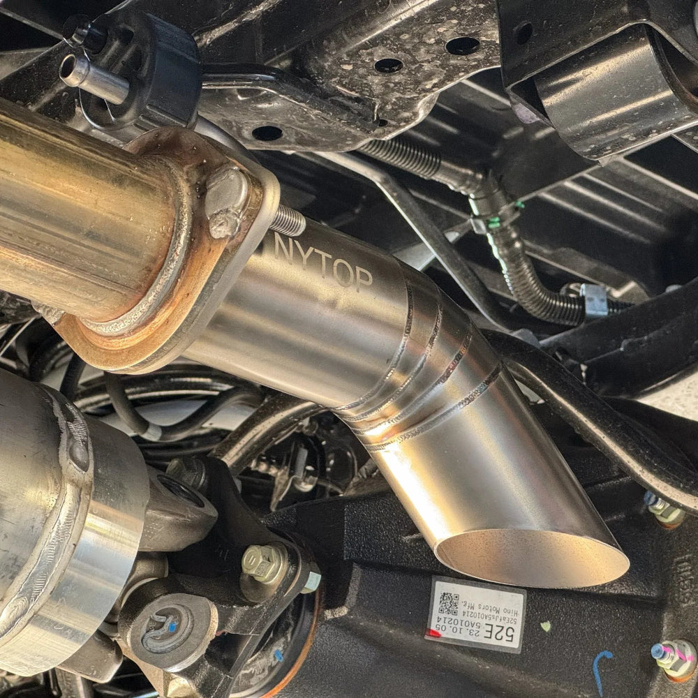 Titanium Axle Dump Exhaust Tip Tacoma (2024+)