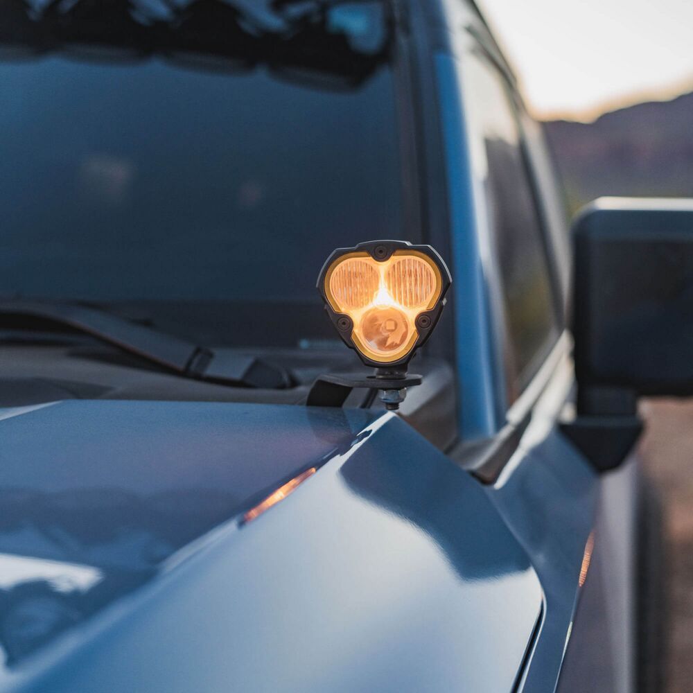 A-Pillar / Ditch Light Mounting Bracket Set Land Cruiser (2024+)