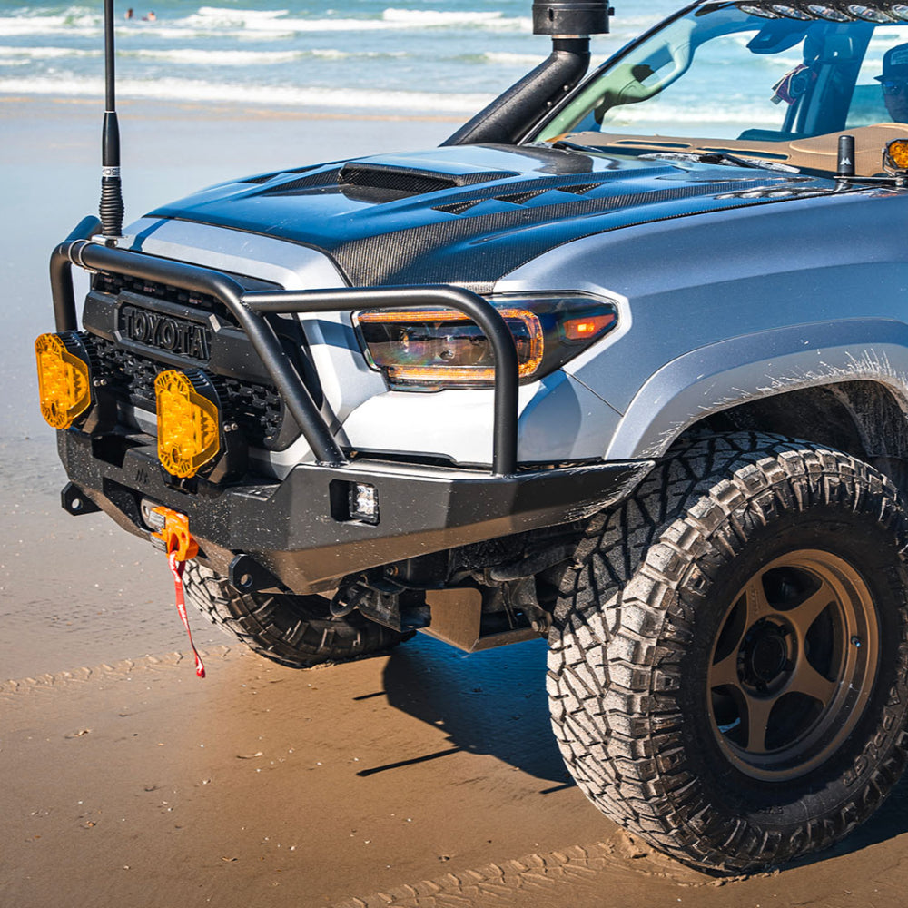 Hi-Lite Overland Front Bumper Bull Bar Tacoma (2016-2023)