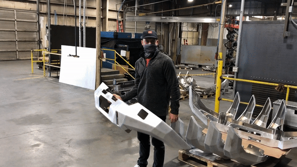 Hi-Lite Overland Front Bumper No Bull Bar Tacoma (2016-2023)