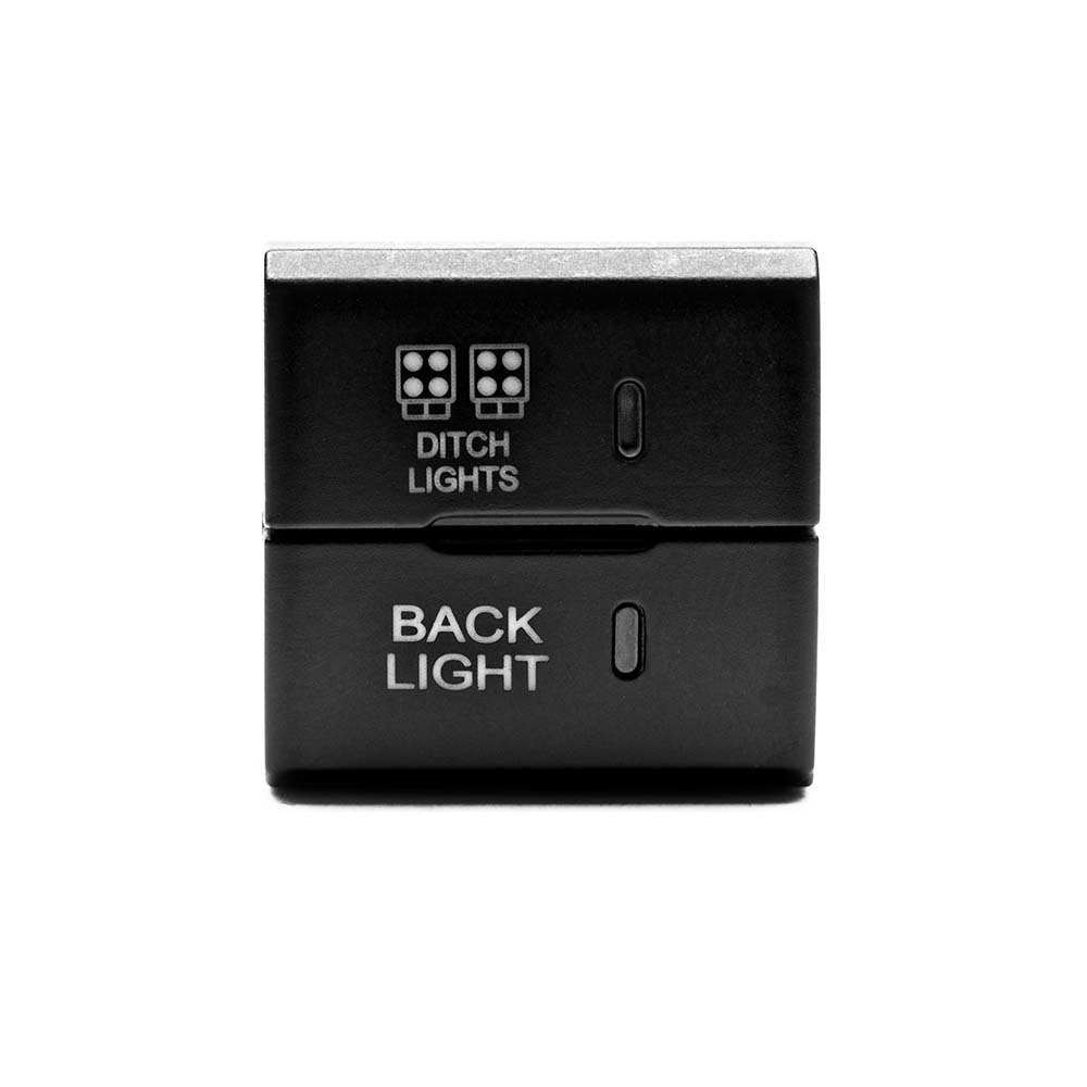 Ditch Light & Backlight Dual Function Switch 4Runner (2010+) & Tacoma (2016+) & Tundra (2007+) & Sequoia (2023+) & Land Cruiser (2024+)