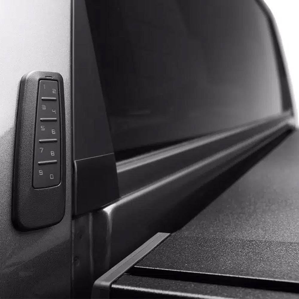 EQ Electric Retractable Tonneau Cover W/ T-Slot Rails Tacoma (2024+)