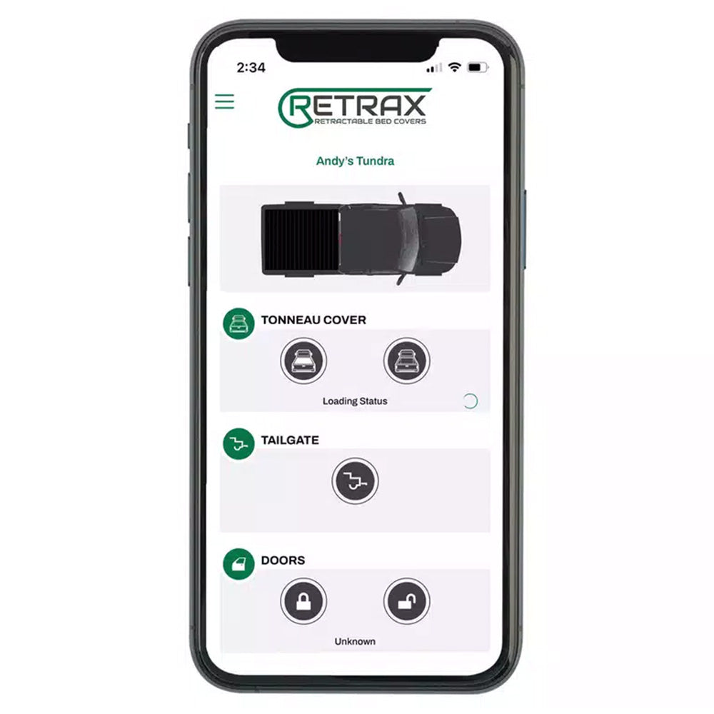 EQ Electric Retractable Tonneau Cover W/ T-Slot Rails Tacoma (2024+)