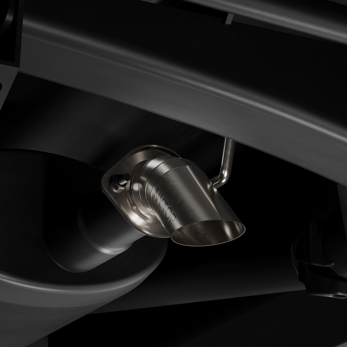 Titanium Axle Dump Exhaust Tip Sequoia (2023+)