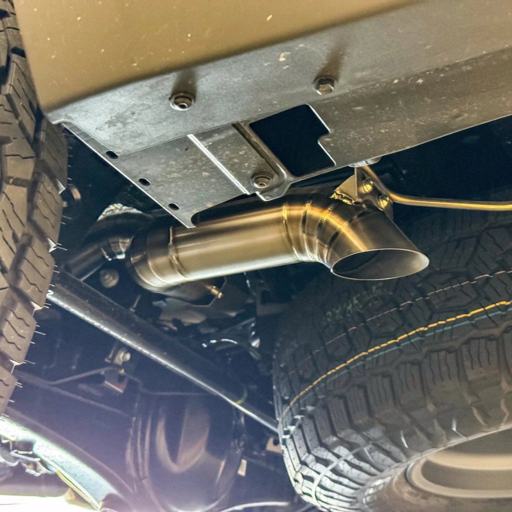 Titanium Axle Dump Exhaust Tip 4Runner (2025+)