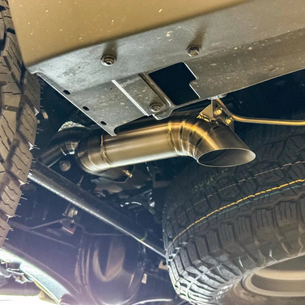 Titanium Axle Dump Exhaust Tip Land Cruiser (2024+) & 4Runner (2025+)