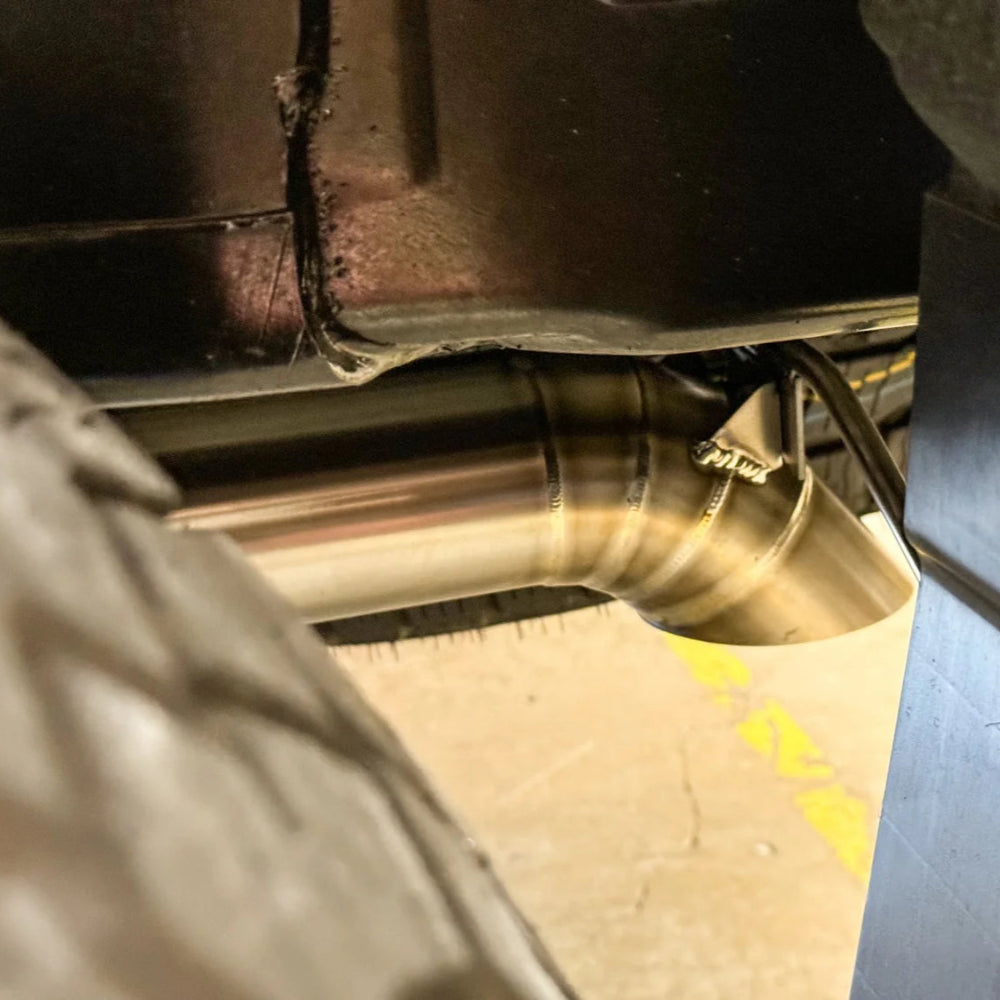 Titanium Axle Dump Exhaust Tip 4Runner (2025+)