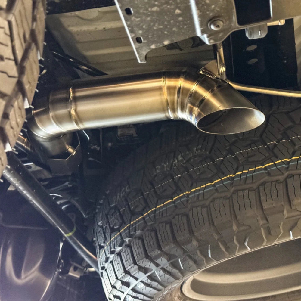 Titanium Axle Dump Exhaust Tip 4Runner (2025+)