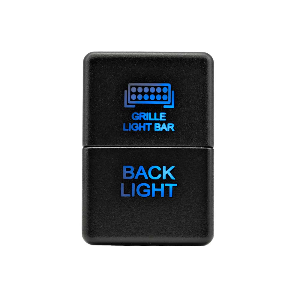Grille Light Bar & Backlight Dual Function Switch 4Runner (2010+) & Tacoma (2016+) & Tundra (2007+) & Sequoia (2023+) & Land Cruiser (2024+)