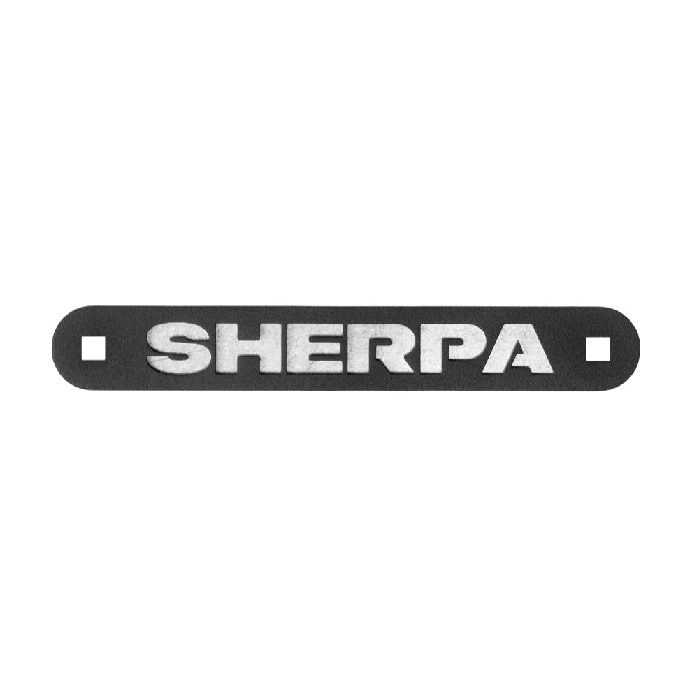 Sherpa Nameplate