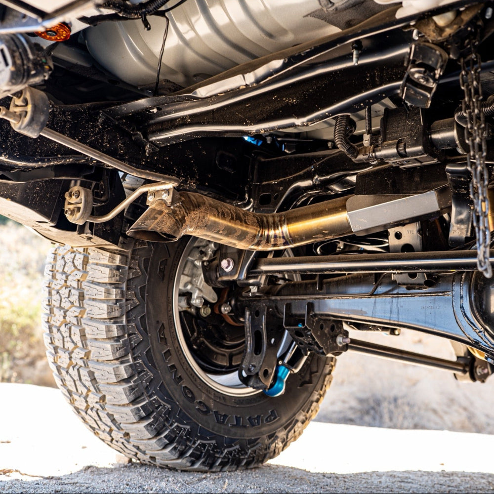 Titanium Axle Dump Exhaust Tip Land Cruiser (2024+) & 4Runner (2025+)
