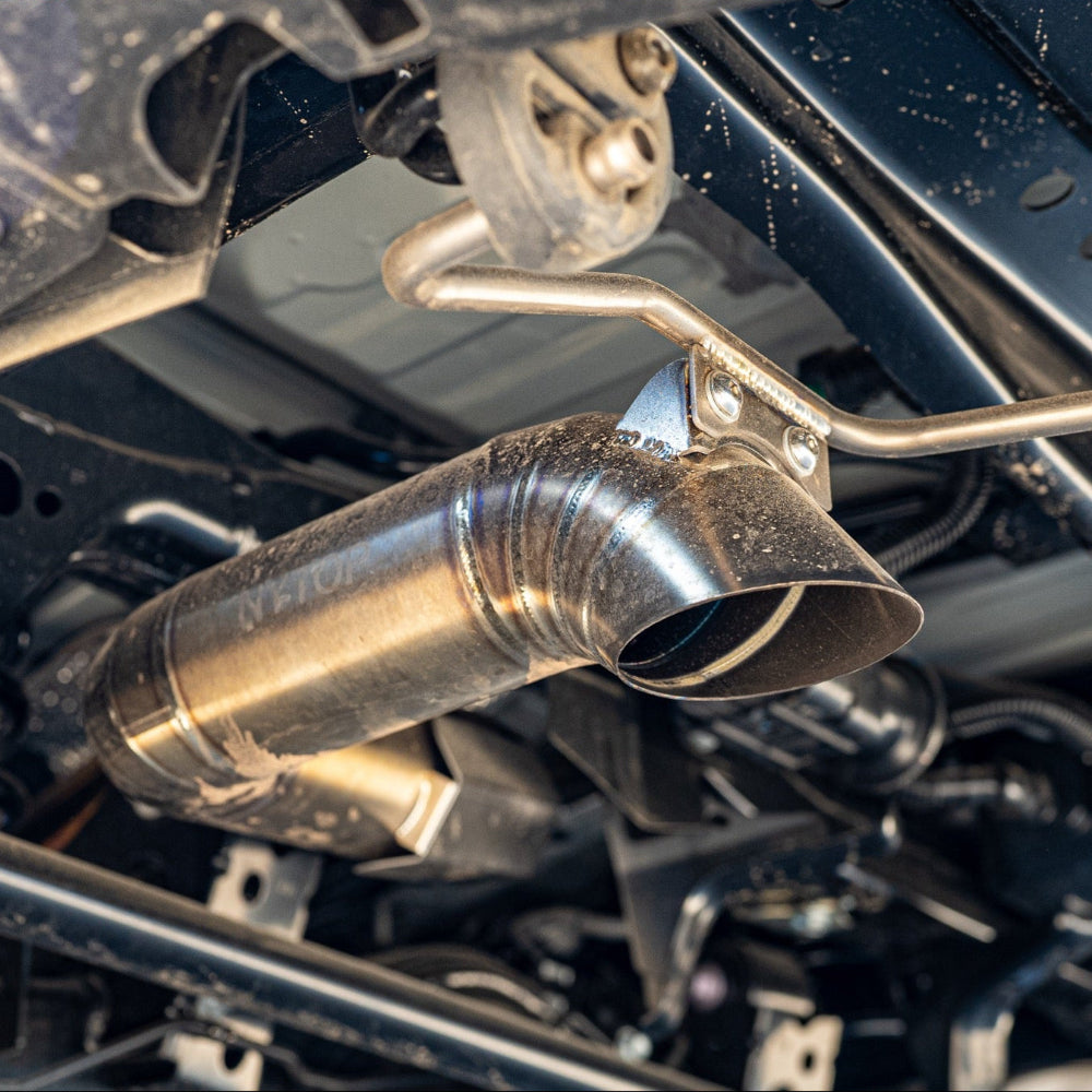 Titanium Axle Dump Exhaust Tip Land Cruiser (2024+) & 4Runner (2025+)