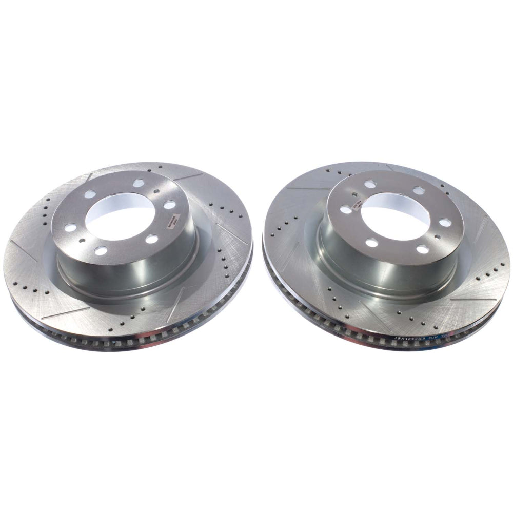 Evolution Drilled, Slotted & Zinc Plated Rotors Tundra (2022+)