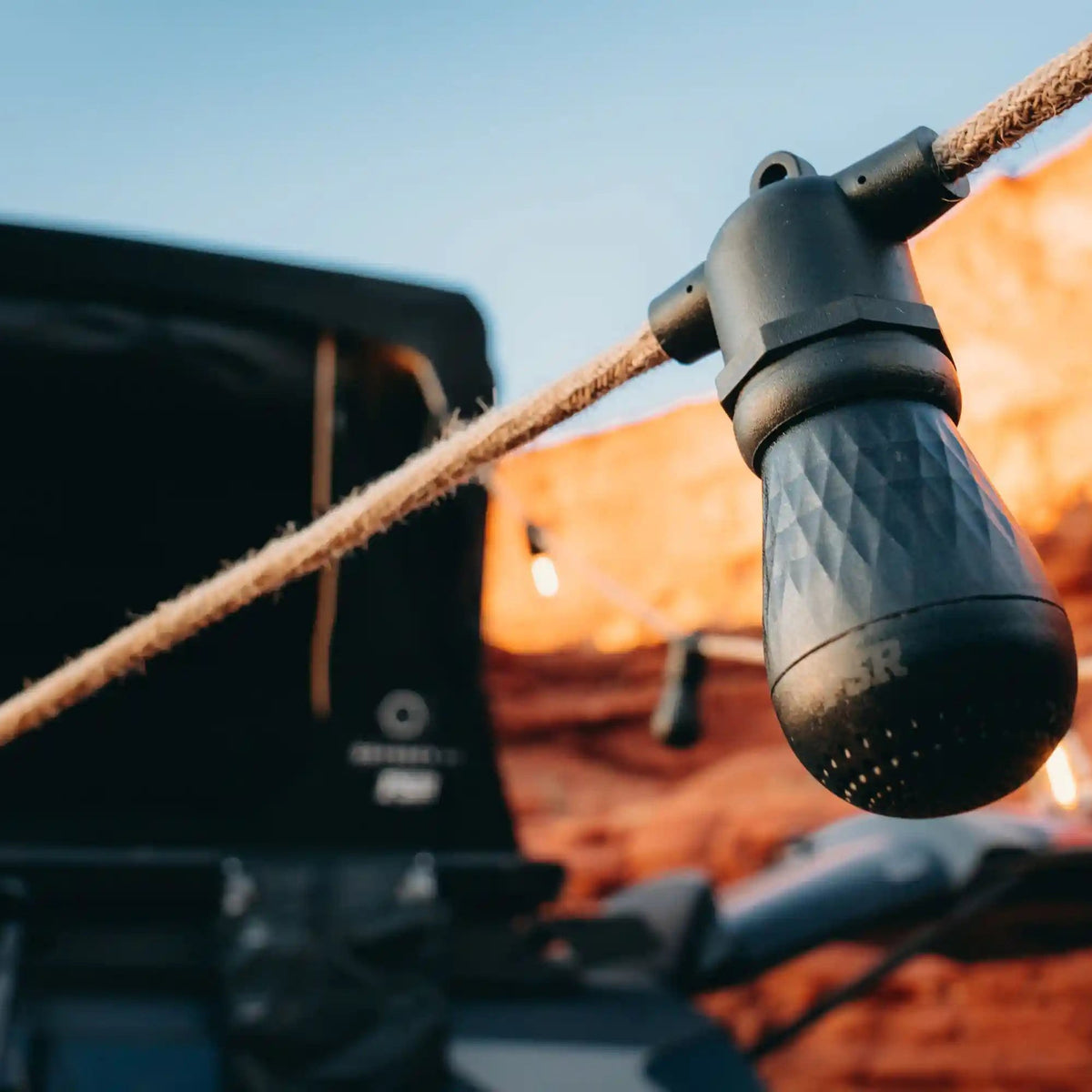 Freespirit Recreation camping string lights with speakers