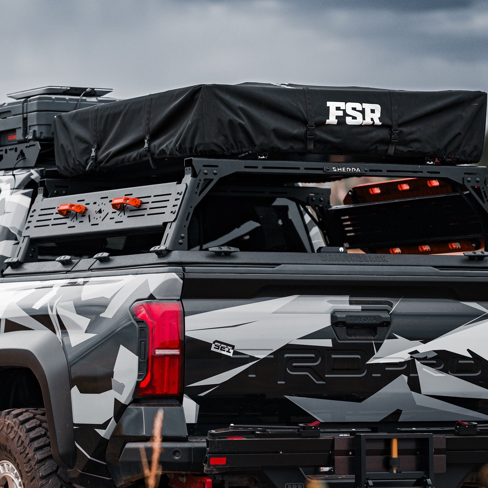 Toyota Tacoma DiamondBack PAK System Bed Rack