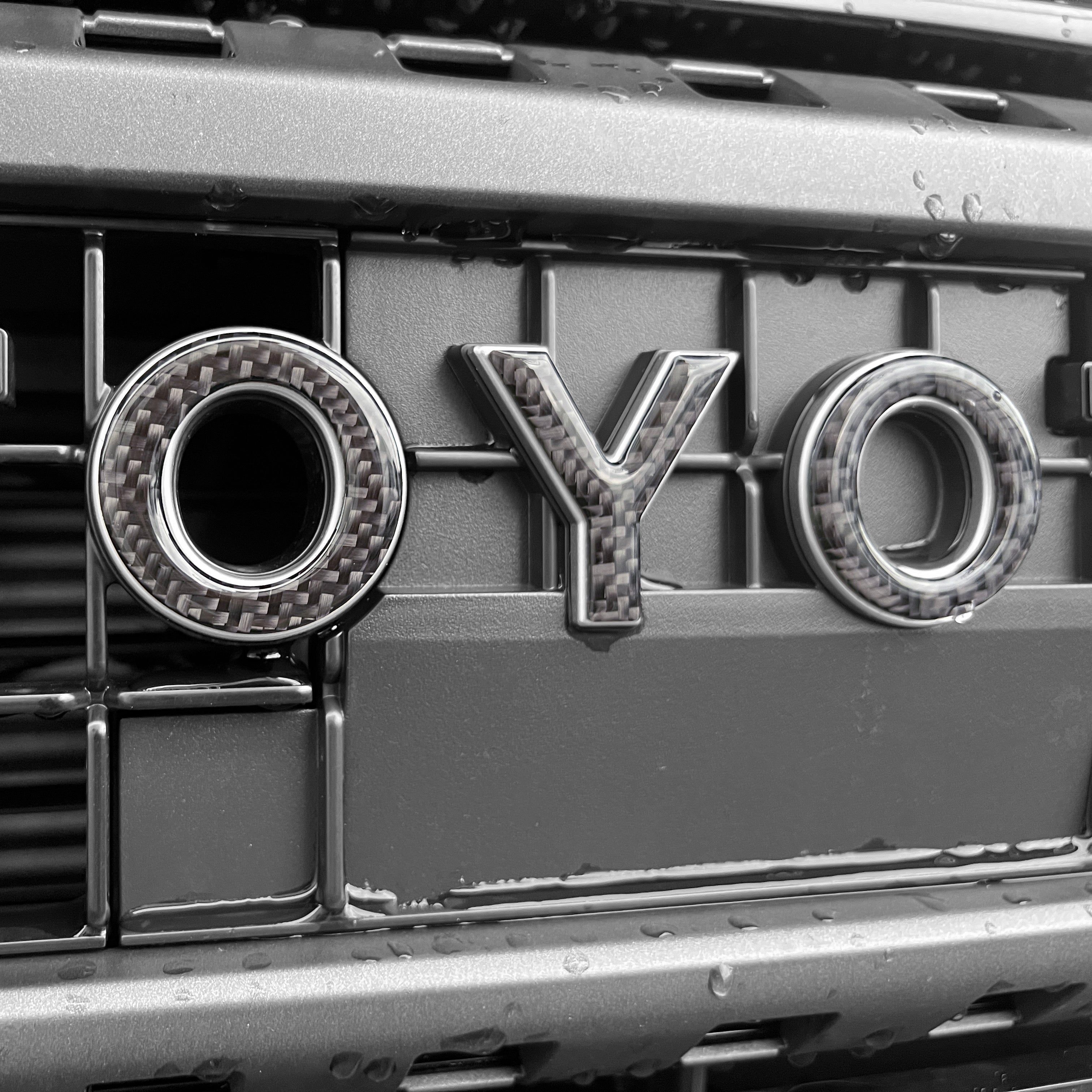 Front Grille Letter Overlays Land Cruiser (2024+)