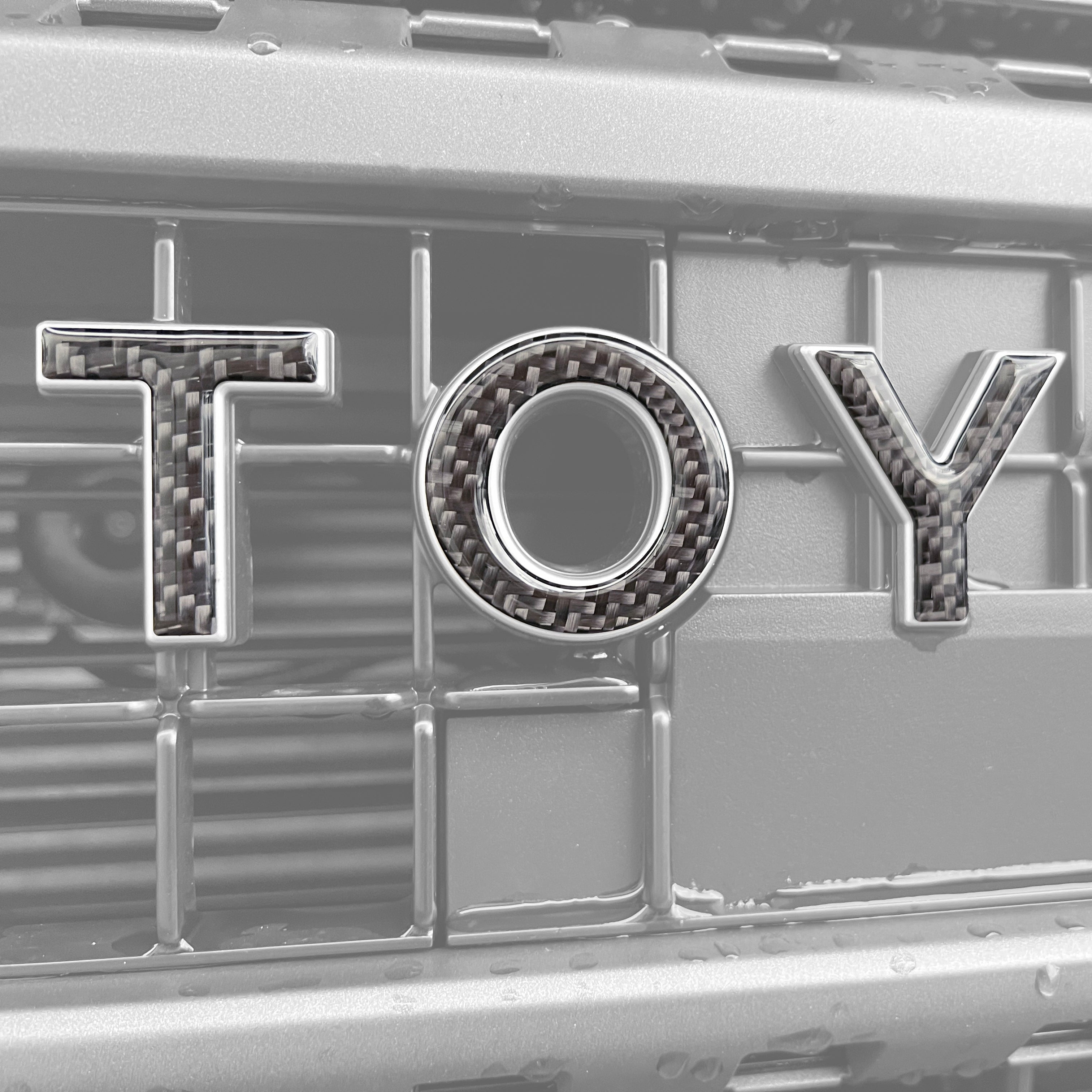 Front Grille Letter Overlays Land Cruiser (2024+)