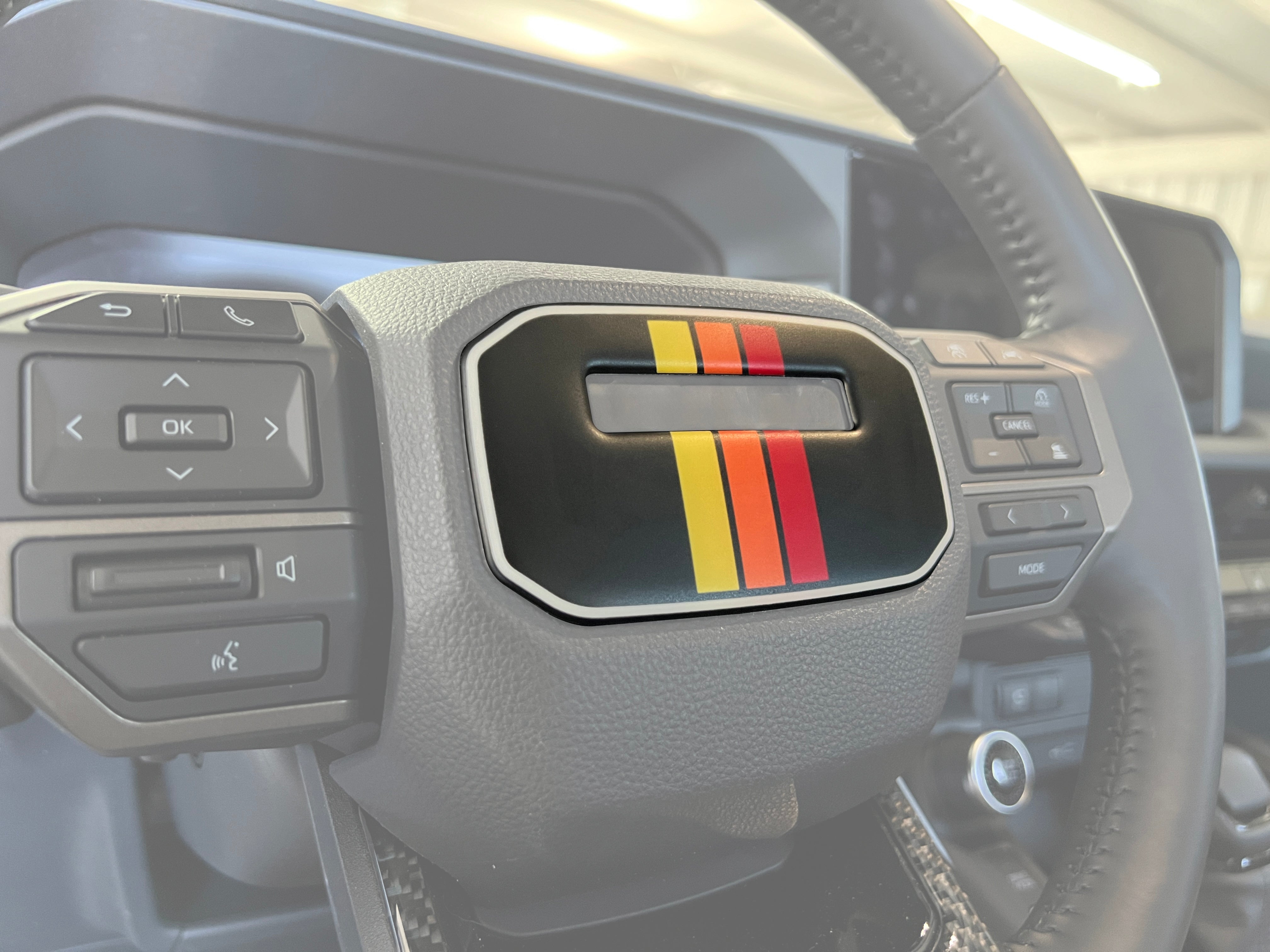 Center Steering Wheel Accent Trim Land Cruiser (2024+)