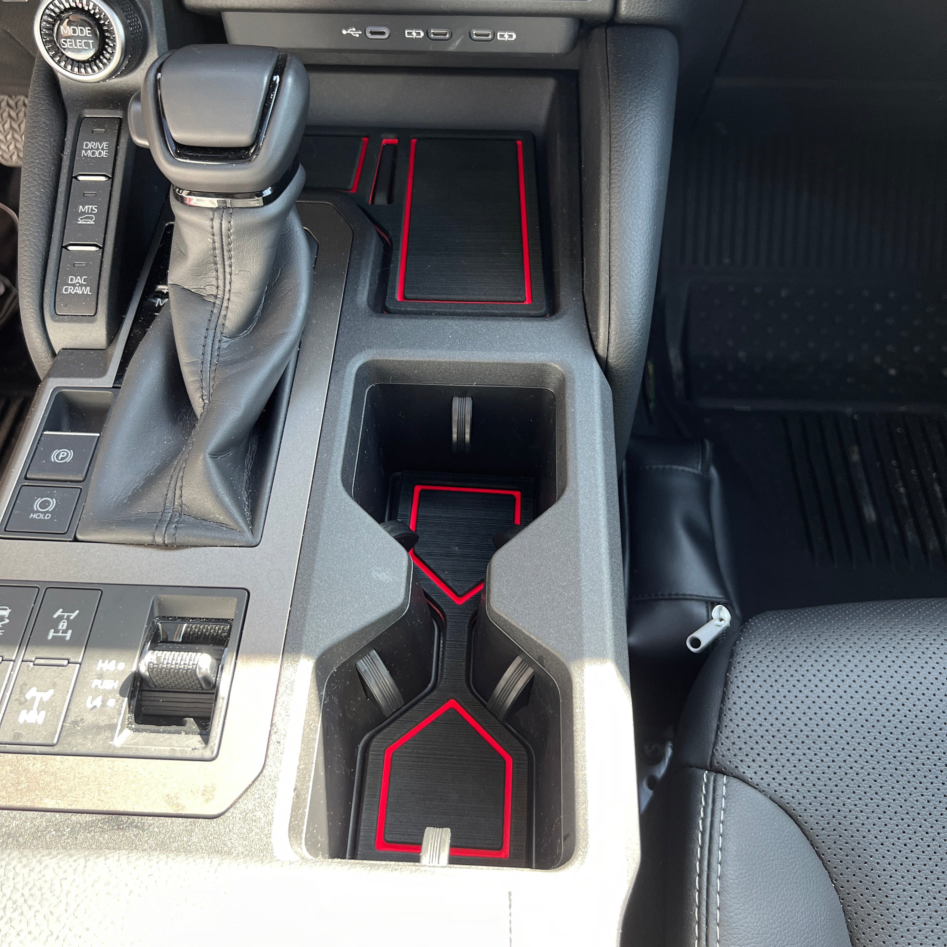 Center Console Foam Inserts Land Cruiser (2024+)